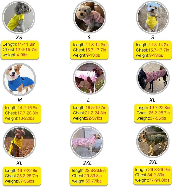 Adjustable Waterproof Dog Raincoat for Dogs,Lightweight Pet Rain Jacket Puppy Clothes with Reflective Strip for Small Medium Large Dogs (Light Purple, Small)