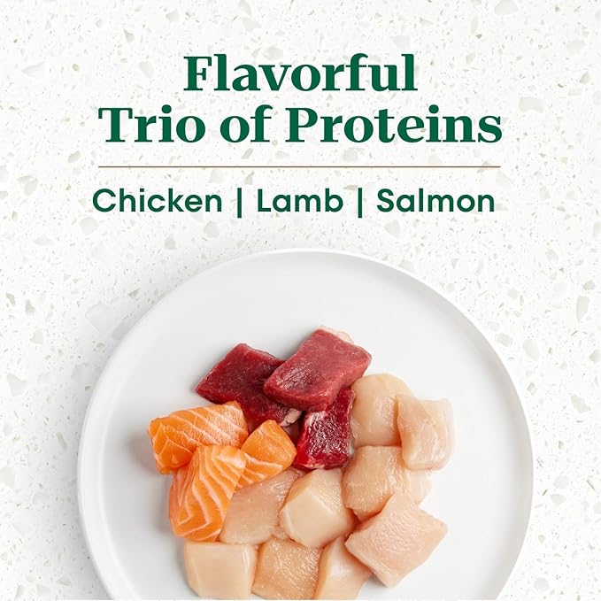 Nutro Ultra High Protein Dry Puppy Food, Trio of Proteins from Chicken, Lamb and Salmon, 3.5 lb Bag