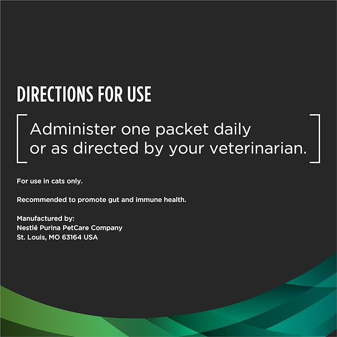 Purina Pro Plan Veterinary Cat Supplements Multi Care Feline Supplement – Digestive Probiotics for Cats – Immune Support Cat Supplement - 30 ct. Box
