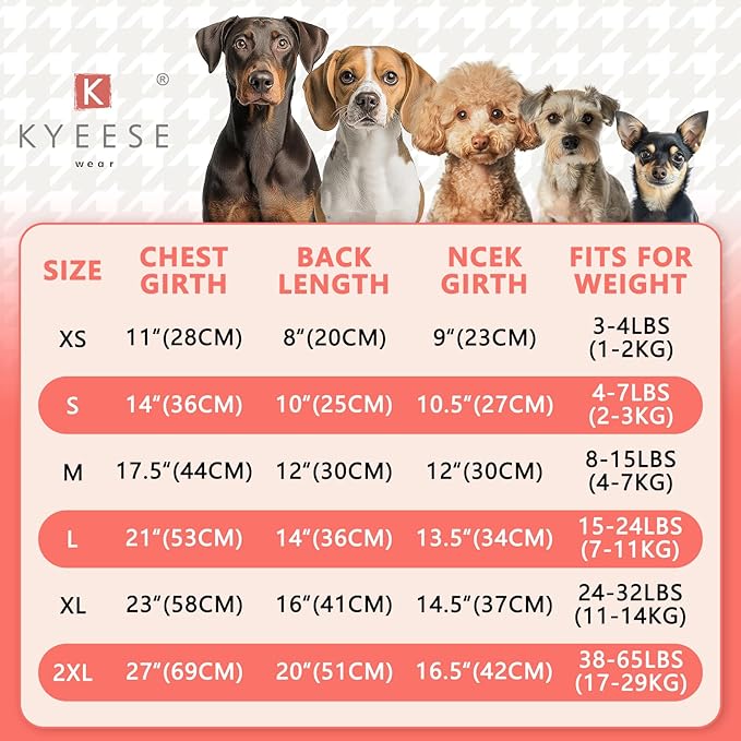 KYEESE Dog Sweater Color Block with Fuzzy Thread Knitted Turtleneck Dog Knitwear with dots in a Variety of Colors for Small Dogs Fall Winter Dogs Clothes, Navyblue, L