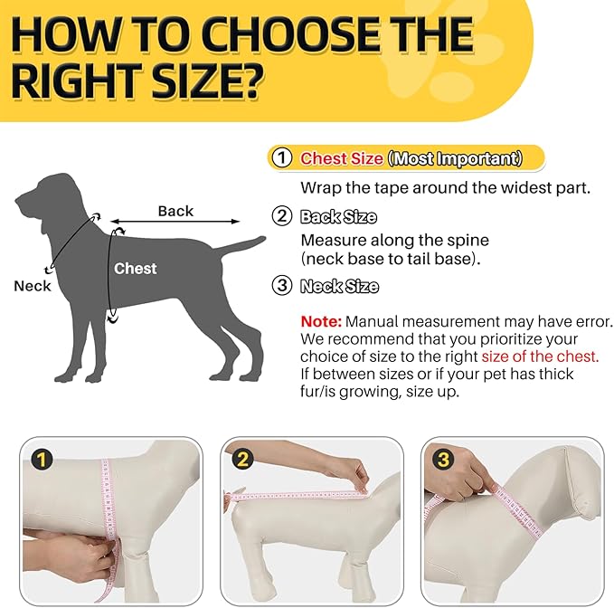 SlowTon Dog Raincoat Waterproof - Dog Rain Jacket with Harness and Hood Lightweight, Reflective Dogs Rain Coat for Large Medium Small Dogs Girl Boy Puppy Poncho Pet Clothes (Yellow, 2XL)