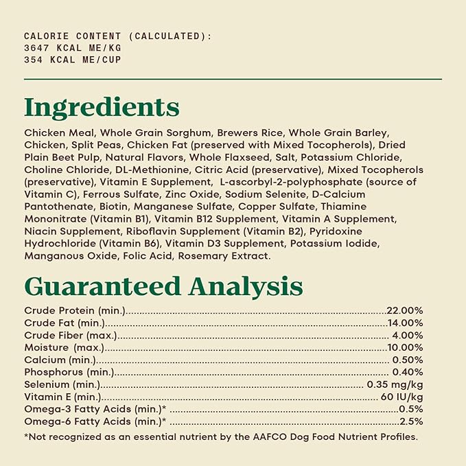 Nutro Max Adult Dry Dog Food with Farm-Raised Chicken, 12 lb Bag