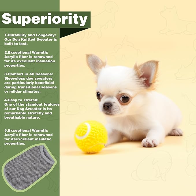 Cozy and Functional Dog Shirts for Small Puppies: Stretchable Blue Attire with Easy-On Design, Ideal for Chihuahuas and Yorkies - Enhance Comfort and Playfulness on Chill Days Large