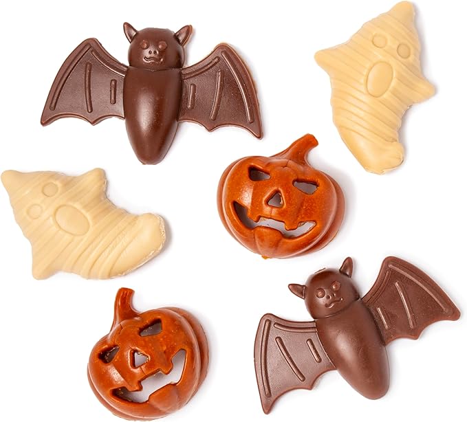 Ultra Chewy Halloween Treats - Trick or Treat Pack - Highly Digestible Fun Shapes Dental Treats for Your Dog - Made with Real Chicken (4 Packs)