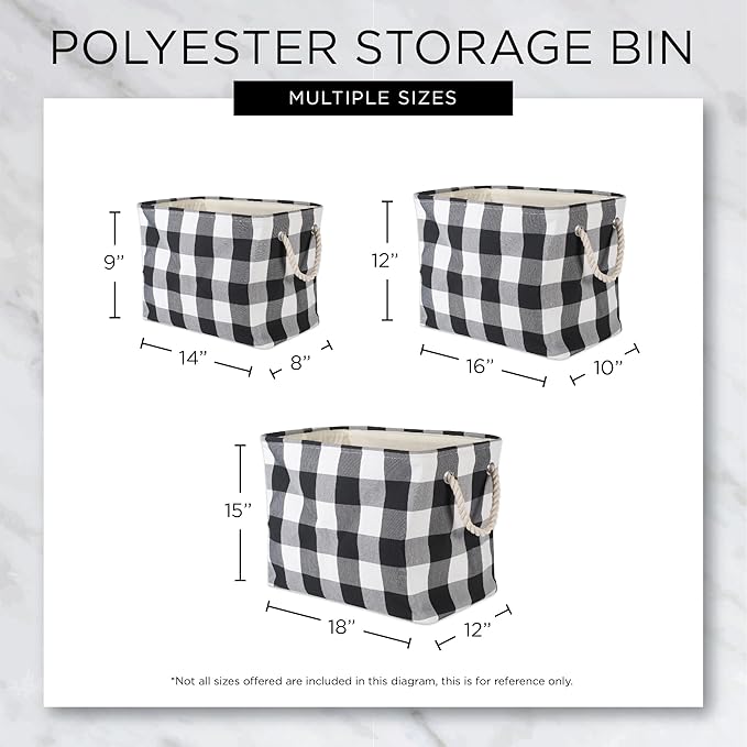 Bone Dry Pet Storage Collection Paw and Bone Print, Medium Rectangle, 16x10x12, Gray