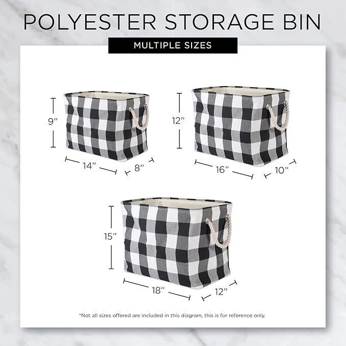 Bone Dry Pet Storage Collection Paw and Bone Print, Small Rectangle, 14x8x9", Rose