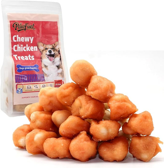 Dog Treats Chicken-Wrapped Calcium Bone Chew, Rich in Taurine, Suitable for Small, Medium, Large Dogs. Clean Teeth Freshen Breath. Use Training Reward Each Pack Contains 10.58 Ounces.