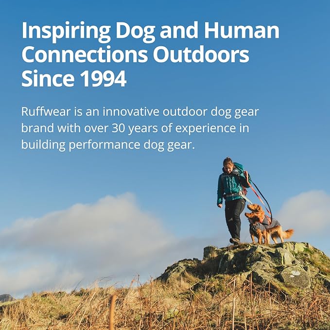 Ruffwear, Sun Shower Dog Raincoat, All-Weather Jacket, Waterproof, Windproof & Lightweight, Earth Brown, Large