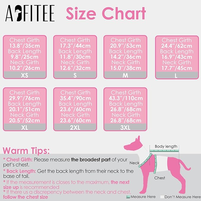 AOFITEE Coat for Medium Dogs, Turtleneck Warm Dog Winter Jacket with Back Zipper, Medium Pet Snowsuit with Reflective Trims, Dog Puffer Jacket for JackRussell, Boston Terrier, French Bulldog