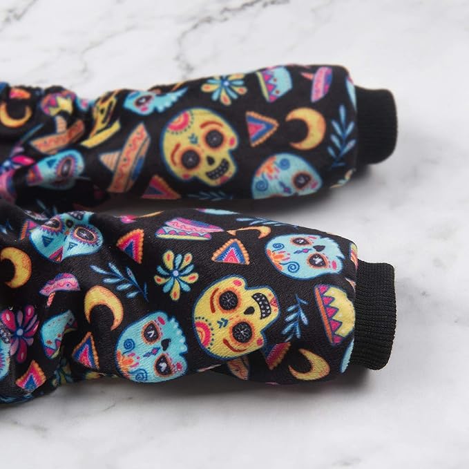 CuteBone Small Dogs Outfit Soft Puppy Onesies Pjs Halloween Dog Pajamas Pet Coat Cat Apparel Comfy Doggie Jumpsuit Bodysuit for All Seasons P73S