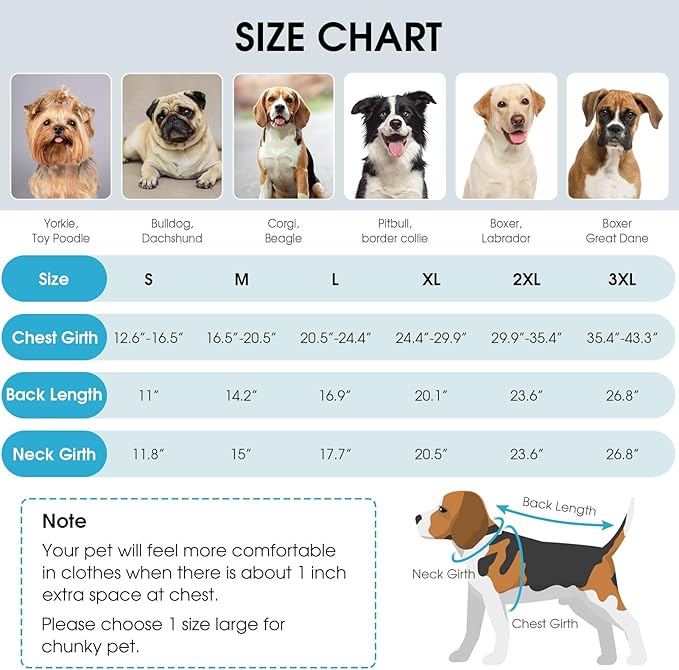 Queenmore Dog Jackets for Largeb Breeds, Large Dog Coats Winter Waterproof, Thick Fleece Lining Pet Coats for X-Large Dogs Winter, Blue, XL