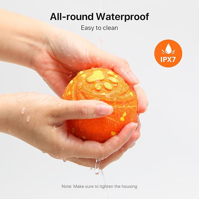 Interactive Dog Toys Balls Moving - Smart Automatic Bouncing Interactive Dog Ball, Durable Pet-Safe E-TPU Material, IPX7 Waterproof, Anti Boredom Dog Toys to Keep Them Busy for Large and Small Dogs