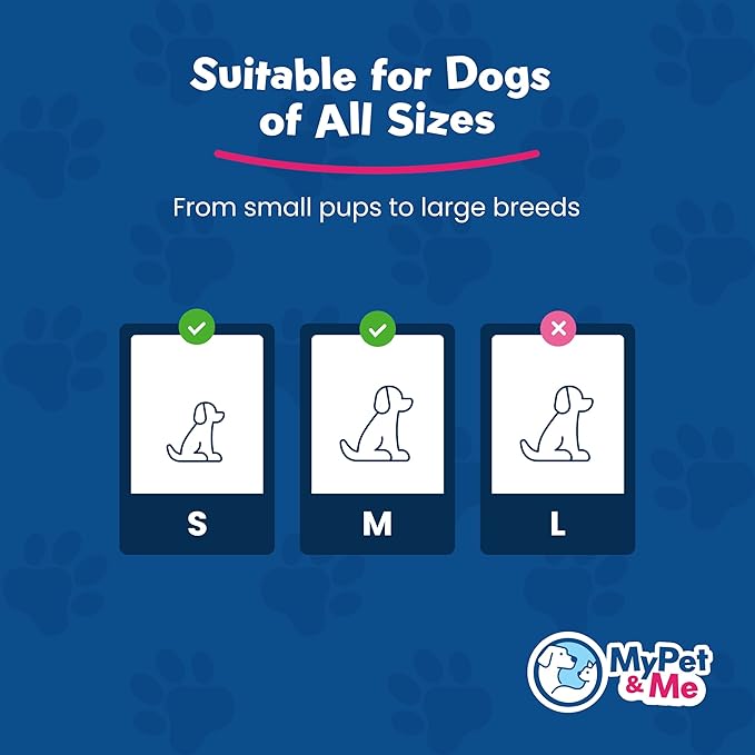 My Pet & Me – Durable Rope Dog Toy for Chewing, Tug of War, and Interactive Play – Perfect for Puppies and Active Dogs (17 Inch, Tug of War Dog Toy)