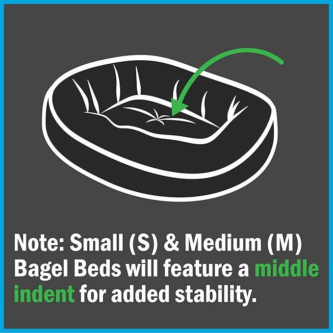 Majestic Pet 32 Inch Suede Calming Dog Bed Washable 32x23x7 (Inch) – Cozy Soft Round Donut Dog Bed with Spine Support for Dogs to Rest Their Head - Pet Bed Medium – Chocolate (2025)