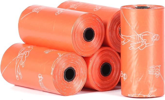 GLAD for Pets Large Dog Waste Bags, Scented, Tear-Resistant, 6 Rolls | Heavy Duty Dog Poop Bags for Fast and Easy Dog Waste Cleanup | 6 Rolls Waste Bags, 90 Bags Total (Pack of 2) FF19546