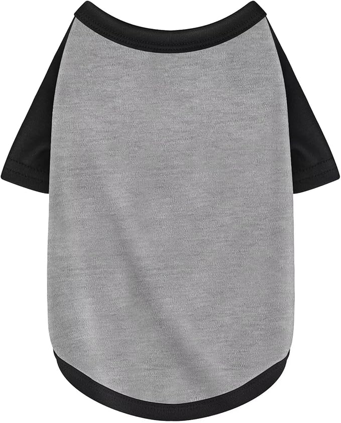 Stylish Grey Block Dog Shirt: Premium Polycotton Blend, Comfortable, Breathable, and Wrinkle-Resistant. Perfect Apparel for Small, Medium, & Large Dogs, a Must-Have for Pet Lovers M