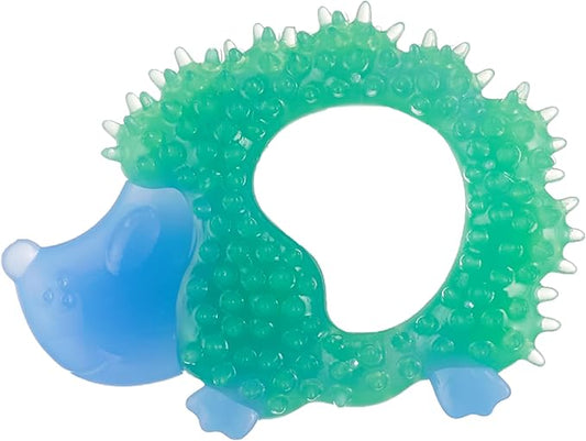 Outward Hound Cutie Chewies Hedgehog Dental Dog Chew Toy, Blue