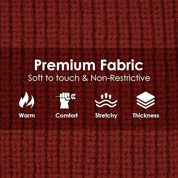 Dog Sweater XXXL, Turtleneck Sleeve Sweater with Leash Hole, Stretchy Christmas Sweaters for Large Dogs Male Female, Holiday Knitted Jumper for Husky, Golden Retriever, Doberman, Burgundy 3XL