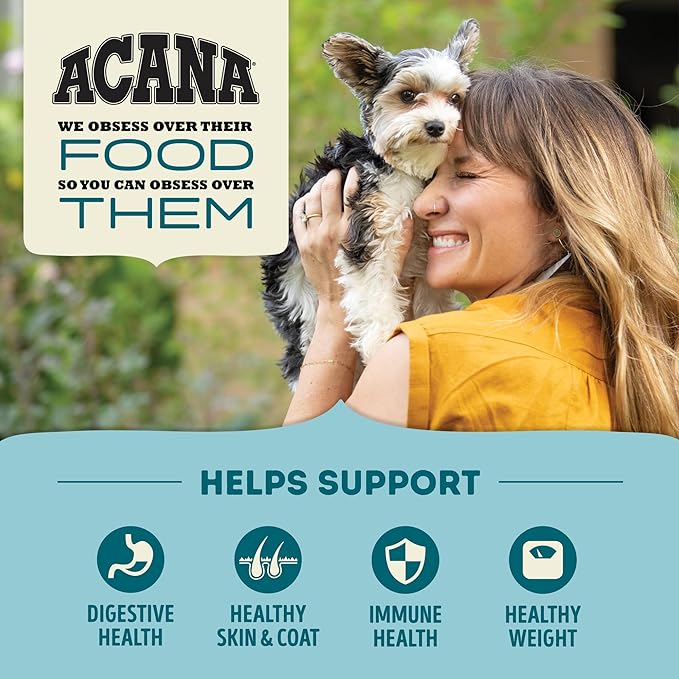 ACANA Grain Free Dry Dog Food Freshwater Fish Recipe 4.5lb Bag