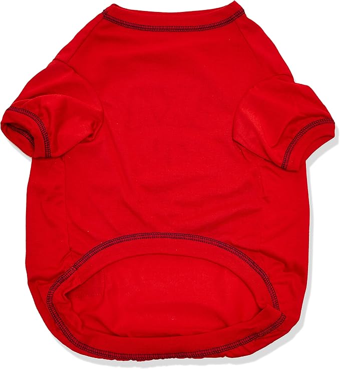 MLB Texas Rangers Dog T-Shirt, X-Large. - Licensed Shirt for Pets Team Colored with Team Logos. - Premium Stretchable Materials for The Comfort of Your Dog & cat.