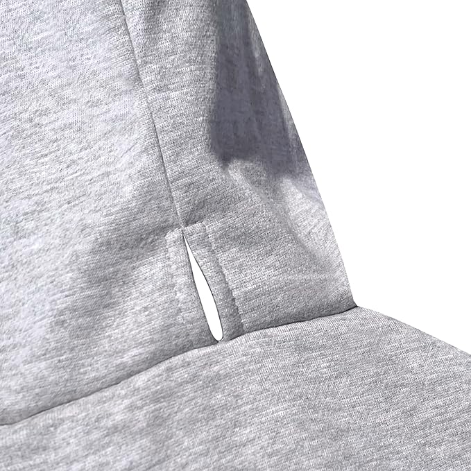 Extra Large Dog Clothes Hoodies Zip Up Sweaters for Big Dogs Alaskan Caucasian Sheepdog Grey 7XL