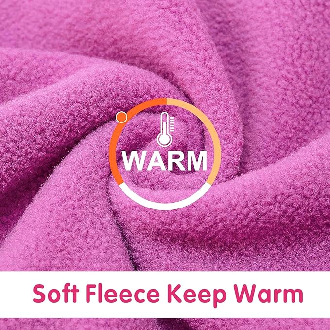 Idepet Dog Fleece Sweater Pet Dog Clothes Small Dogs Pullover Sweatshirt Soft Puppy Sweater Warm Winter Shirt Classic Cat Apparel for Small Dogs and Cats (XX-Small, Purple)
