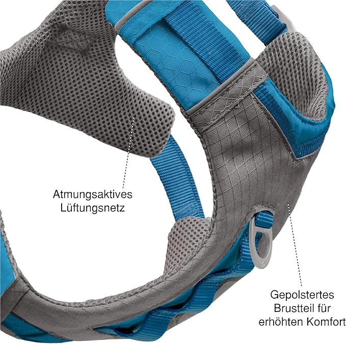 Kurgo Nomad Carrier Backpack - Airline Approved Dog Bag for Travel - Stylish Pet Backpack with Waterproof Bottom - Lightweight for Hiking - Small Breed Dog Carrier with Tablet Sleeve - Blue