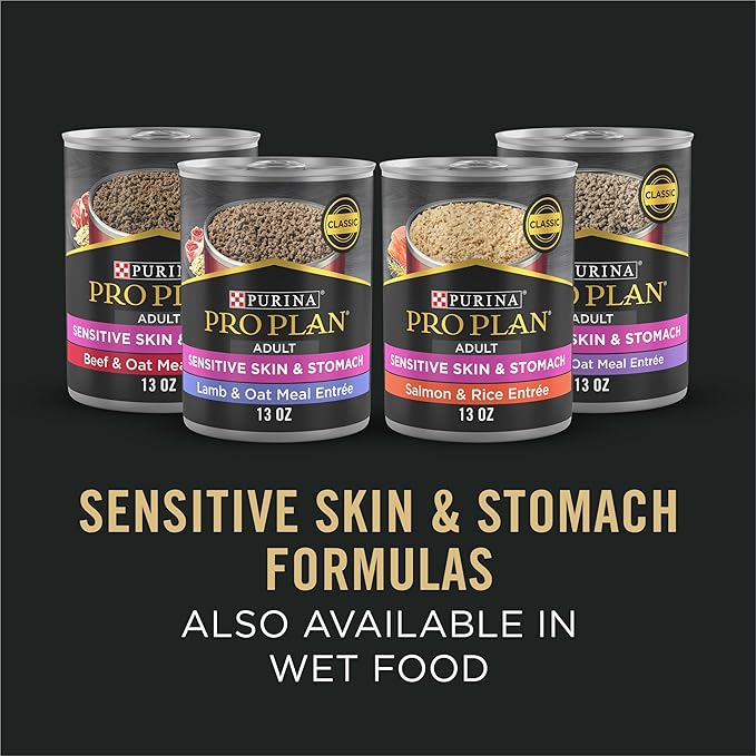 Purina Pro Plan Sensitive Skin and Stomach Dry Dog Food Turkey and Oat Meal - 4 lb. Bag