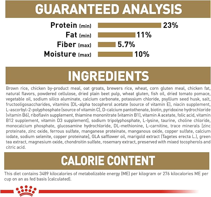 ROYAL CANIN Breed Health Nutrition Golden Retriever Adult Dry Dog Food 17 lbs.