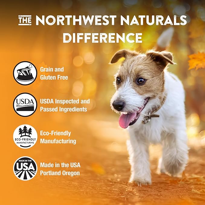 Northwest Naturals Freeze-Dried Goat Cheese Functional Topper - for Dogs & Cats - Healthy, 1 Ingredient, Human Grade Ingredients, All Natural, Proudly Made in USA, 4.5 Oz (Pack of 1)
