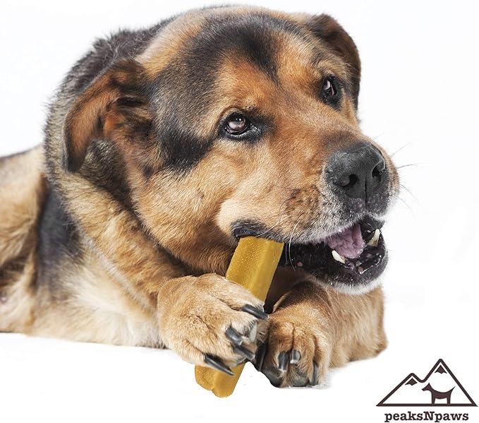 peaksNpaws Premium Yak Cheese Dog Treats - Natural Yak Chews from Himalayan Mountains - Grain Free, Lactose Free - Easily Digestible, 100% Eco-Friendly Packaging (5 Lb. Bag)