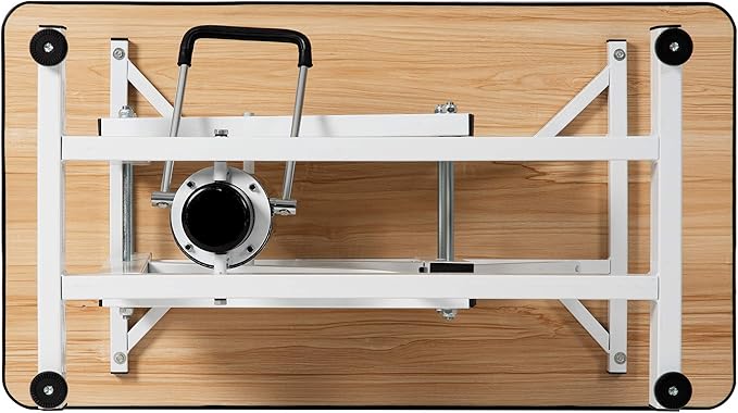 Hydraulic Dog Pet Grooming Table, 42 Inch Heavy Duty Z Lift Structure Professional Dog Grooming Table Suitable for Large Dogs at Home with Adjustable Arms, Clamps and 2 Grooming Noose, Purple