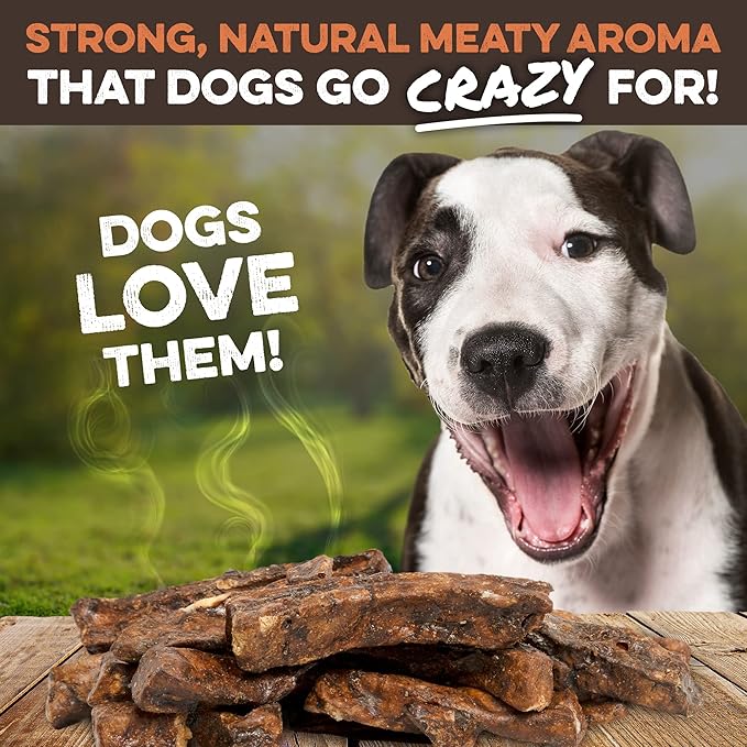 BRUTUS & BARNABY Dehydrated Lung Dog & Cat Treats, 28oz – USA Organ Meat Stick (Beef & Turkey Lung, Liver), High Protein Pet Snack