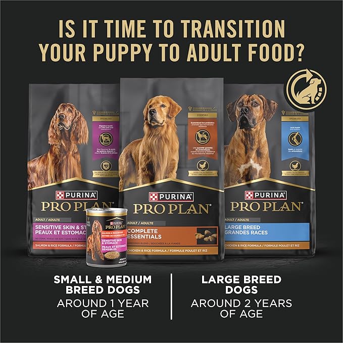 Purina Pro Plan Grain Free Wet Puppy Food, Classic Chicken Entrée - (Pack of 12) 13 oz. Cans