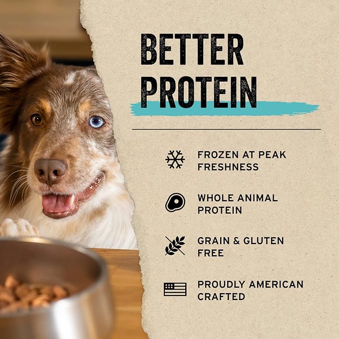 Vital Essentials Freeze Dried Raw Protein Mix-in Dog Food Topper, Chicken Ground Topper for Dogs, 6 oz