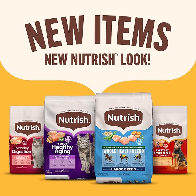 Nutrish Gentle Digestion Premium Paté and Chunks in Gravy Variety Pack Wet Dog Food, 13 oz. Can, 12 Count (Rachael Ray)