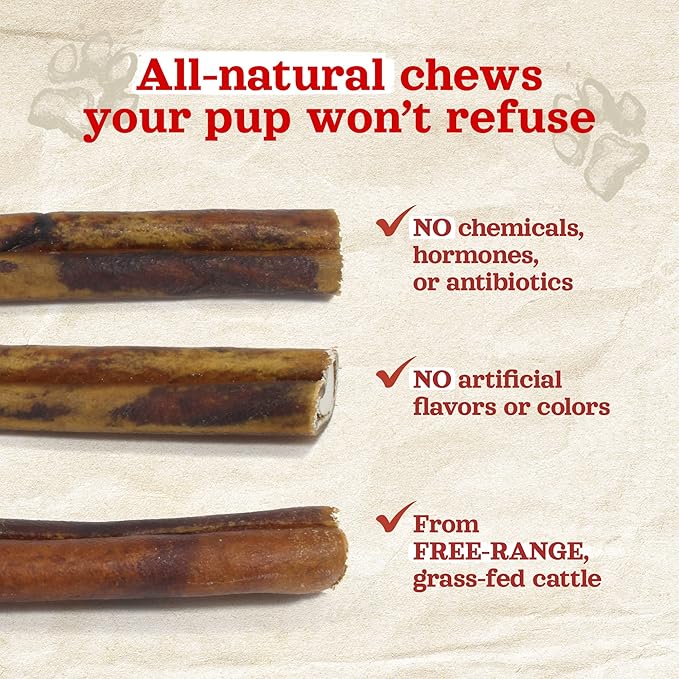 Natural Farm Chicken Stuffed Collagen Chews for Dogs (12 Inch, 12 Pack), Rawhide-Free Collagen Sticks, Odor-Free Natural Dog Chews, Long Lasting Treats for Small, Medium Dogs
