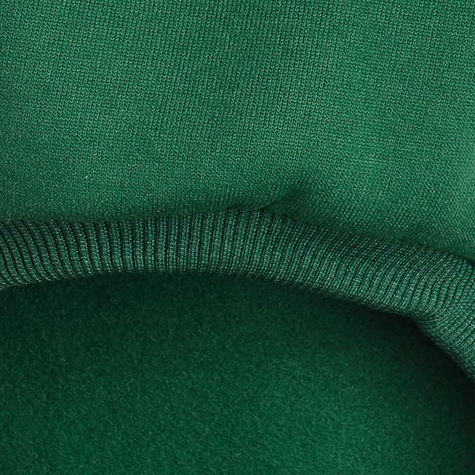 Puppy Sweater for Small Dogs Clothes Warm Winter Cat Clothe Pet Sweatshirt Knitwear Doggie Kitten Clothing, Green, Medium