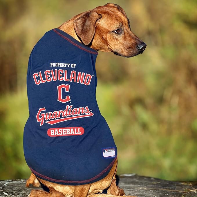 MLB Tee Shirt for Dogs & Cats - Atlanta Braves Dog T-Shirt, X-Small.