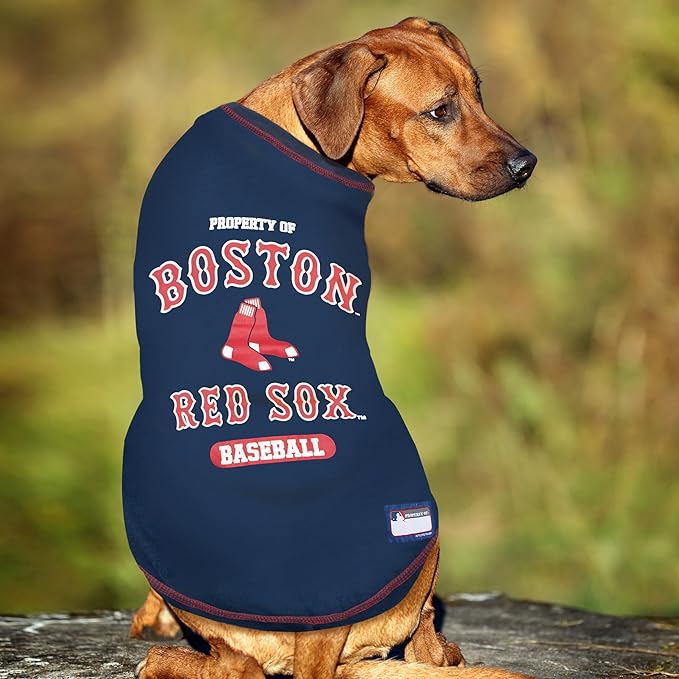 Pets First Dog T-Shirt, X-Large. - Licensed Shirt for Pets Team Colored with Team Logos. - Premium Stretchable Materials for The Comfort of Your Dog & cat.