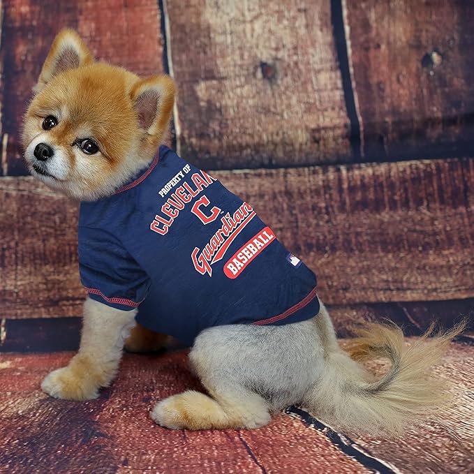 MLB Tee Shirt for Dogs & Cats - Atlanta Braves Dog T-Shirt, X-Small.