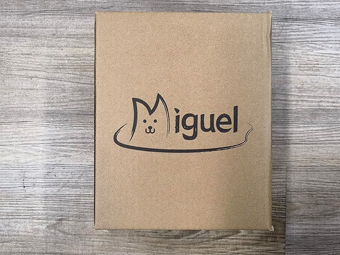 Miguel Dog Bed with Removable Cushion/Pillow for Medium Small Dogs, Washable Pet Bed with Side Easy to Wash Puppy Bed, Large Rectangle Cat Bed for Indoor Cat with Anti-Slip Bottom, Gray 30 Inch