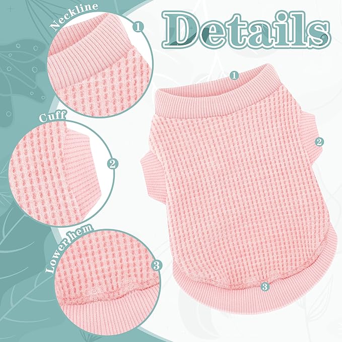 Cozy and Functional Dog Shirts for Small Puppies: Stretchable Ginger Attire with Easy-On Design, Ideal for Chihuahuas and Yorkies - Enhance Comfort and Playfulness on Chill Days XX-Large