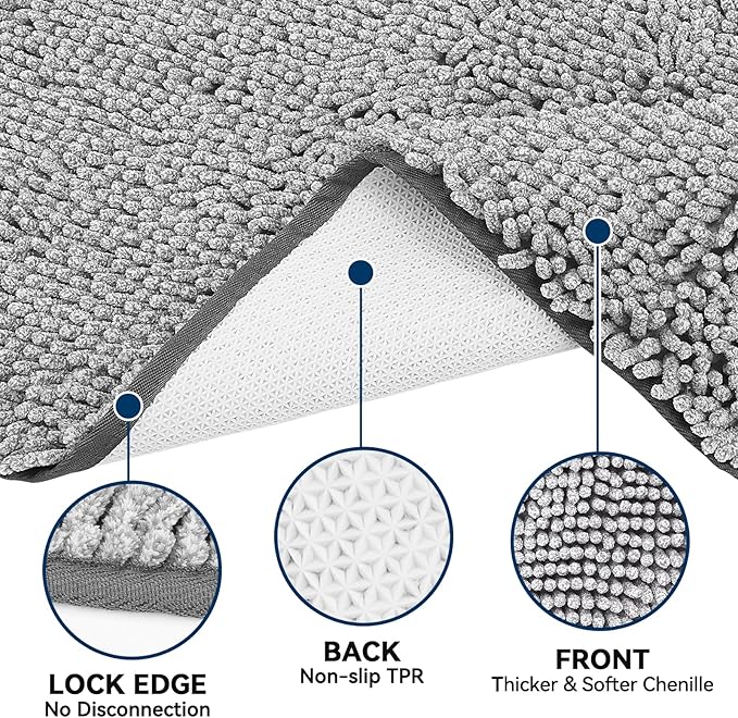 Super Absorbent Dog Door Mat, 36"*24“ Anti Slip Mat for Muddy Paws, Pet Rugs for Dirty Paws Washable That Absorbs Moisture and Dirt, for Dog Cage and Pet Resting Carpet